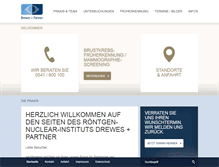 Tablet Screenshot of drewes-partner.de